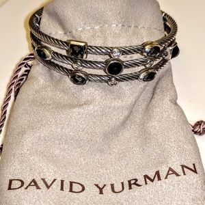 David Yurman Three Row Confetti Bracelet